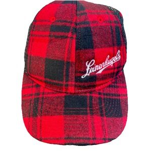 Buffalo Red Plaid Legacy Leinenkugel's Adjustable Snapback Baseball Hat/Cap